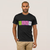 Visar periodiek table name shirt (Voorkant volledig)