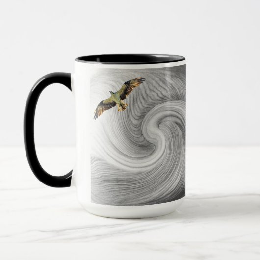 Visarend. Mug Mok (Links)