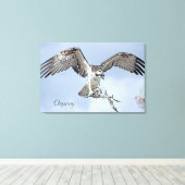 visarend omwikkeld canvas afdruk (Insitu (Houten vloer))