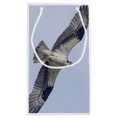 Visarend tijdens de vlucht klein cadeauzakje (Achterkant)