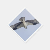 Visarend tijdens de vlucht servet (Hoek)