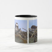 Visarend vogel foto mok (Midden)