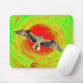 Visarend vogel muismat (Met muis)