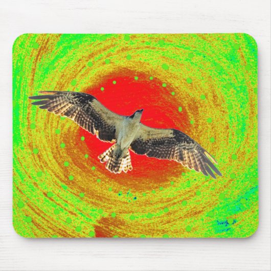 Visarend vogel muismat (Voorkant)