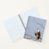 Visarend vogel notitieboek (Binnen)