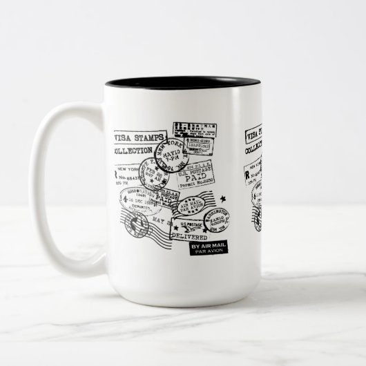 VISAS CUP TWEEKLEURIGE KOFFIEMOK (Links)