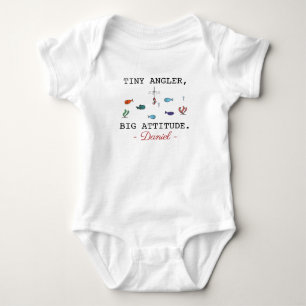 Visbaby Kleine Visser Grote Attitude - Visser Romper
