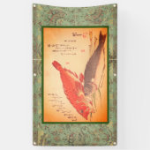 VISBANNER MET GRONDSTOFFEN SPANDOEK (Verticaal)