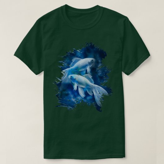 visbloem t-shirt (Design voorkant)