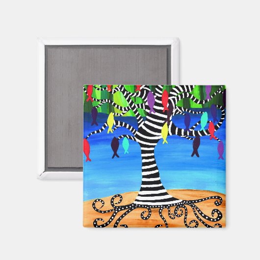 VISBOOM MAGNEET (Voorkant / Achterkant)