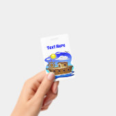 Visboot Cartoon Badge (Handheld)