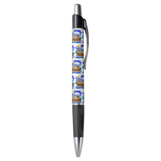 Visboot Cartoon Pen (Achterkant (Verticaal))
