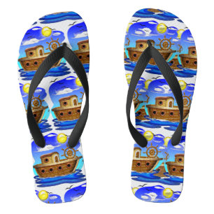 Visboot Cartoon Teenslippers