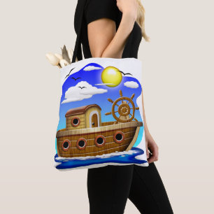Visboot Cartoon Tote Bag