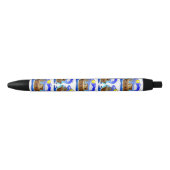 Visboot Cartoon Zwarte Inkt Pen (Voorkant)