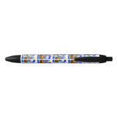 Visboot Cartoon Zwarte Inkt Pen (Achterkant)