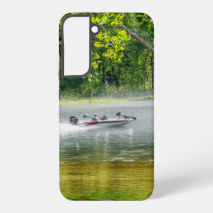 Visboot in beweging Samsung telefoonhoesje Galaxy Hoesje