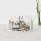 Visboot Kaart (Voorkant)