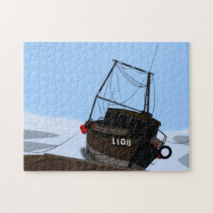 Visboot Legpuzzel