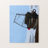 Visboot Legpuzzel (Verticaal)