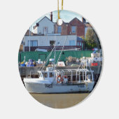 Visboot YH 34 Keramisch Ornament (Links)