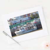 Visboot YH 34 Rechthoekige Sticker (Envelop)