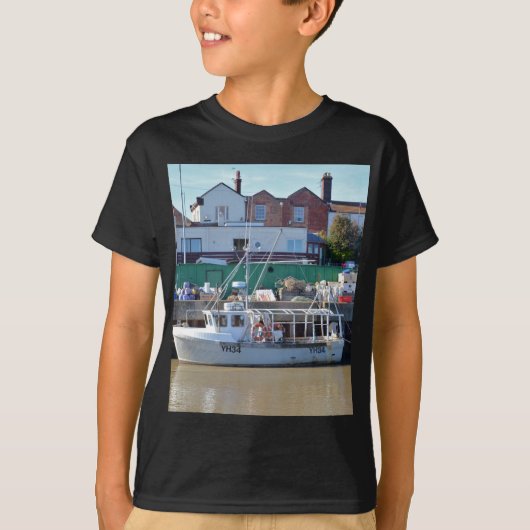 Visboot YH 34 T-shirt (Voorkant)