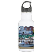 Visboot YH 34 Waterfles (Voorkant)