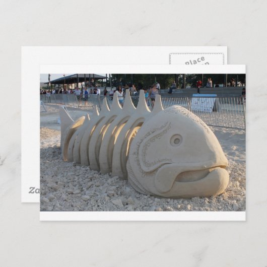 Visbot Briefkaart (Voorkant / Achterkant)