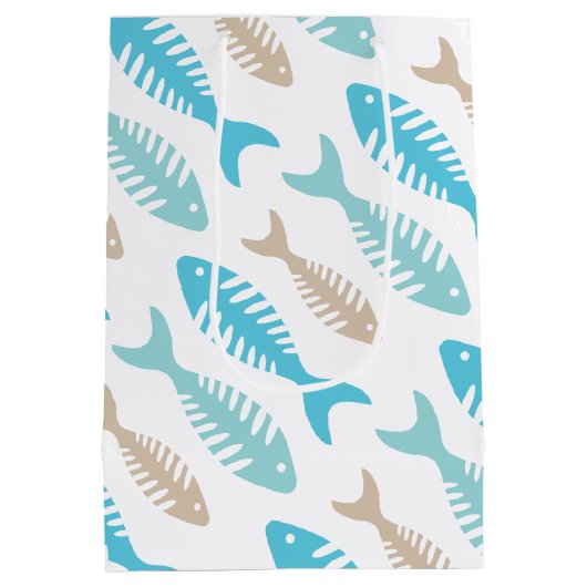 Visbot Medium Cadeauzakje (Achterkant)