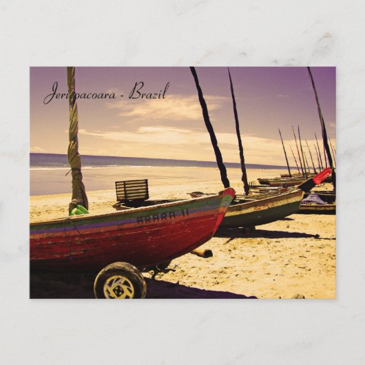 Visboten - Jericoacoara, Brazilië Briefkaart (Voorkant)