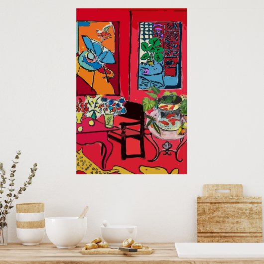 VisBowl-tabel Poster (Keuken)