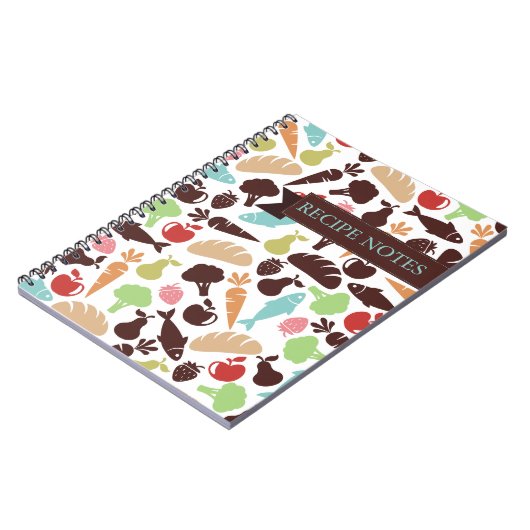 Visbrood groente- en fruitkeuken notitieboek (Linkerzijde)