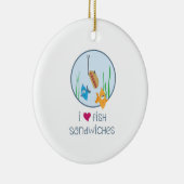 Visbroodjes Keramisch Ornament (Rechts)