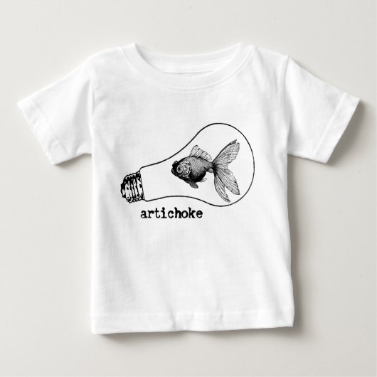 Visbulb Baby T-Shirt (Voorkant)