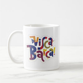 Visca Barça Coffee Mug  FC Barcelona Fan Gift Koffiemok