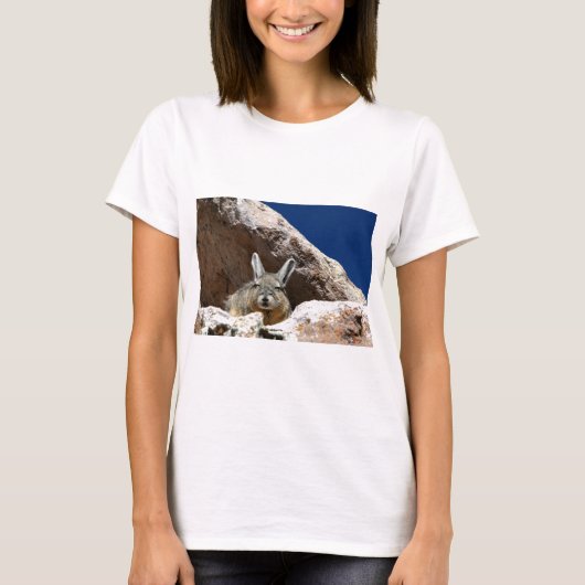 Viscacha zwemmen in de Atacama-woestijn Chili T-shirt (Voorkant)