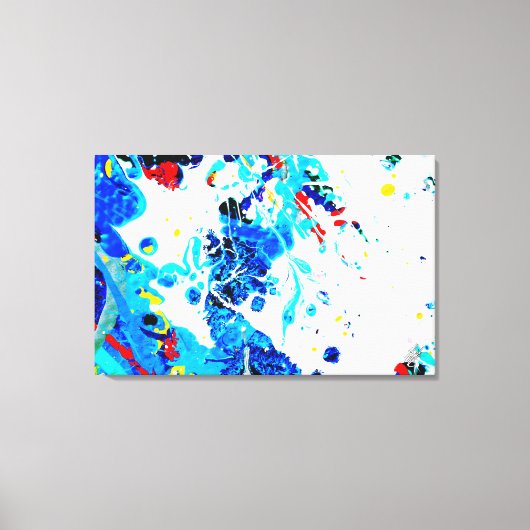 Viscerale opwinding  canvas afdruk (Voorkant)