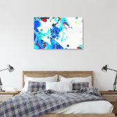 Viscerale opwinding  canvas afdruk (Insitu (Slaapkamer))