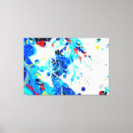 Viscerale opwinding canvas afdruk
