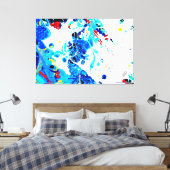Viscerale opwinding canvas afdruk (Insitu (Slaapkamer))
