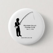 Visclub Openeringsdag Ronde Button 5,7 Cm (Voorkant)