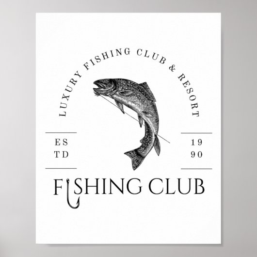Visclub Poster (Voorkant)