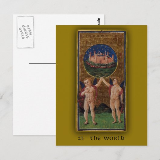 Visconti-Sforza Tarot Afbeeldingen op kaarten (Voorkant / Achterkant)
