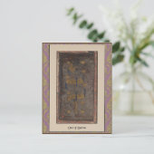 Visconti Tarot Deck Card 1 - circa 1428-1447 Briefkaart (Staand voorkant)