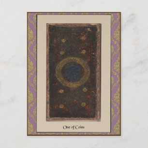 Visconti Tarot Deck Card - circa 1428-1447 Briefkaart