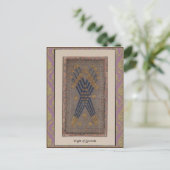 Visconti Tarot Deck Card - circa 1428-1447 Briefkaart (Staand voorkant)