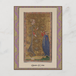 Visconti Tarot Deck Card - circa 1428-1447 Briefkaart