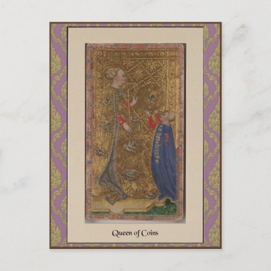 Visconti Tarot Deck Card - circa 1428-1447 Briefkaart (Voorkant)