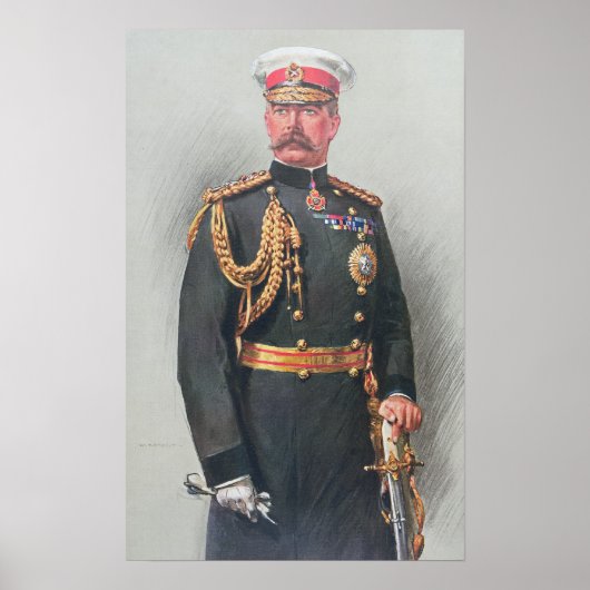 Viscount Kitchener van Khartoum Poster (Voorkant)